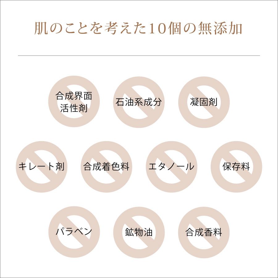 天使の聖石は10個の無添加を実現