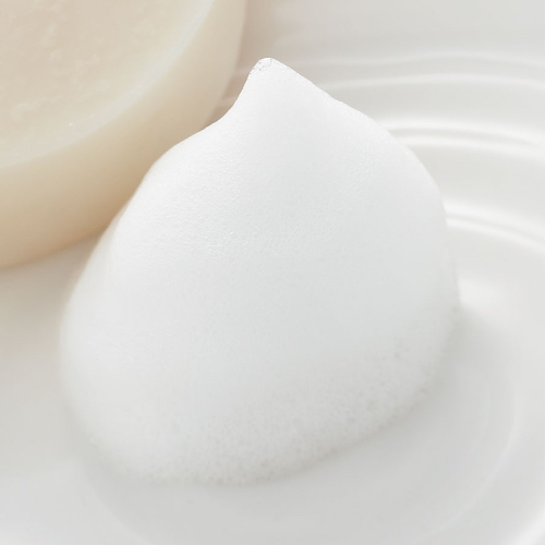 コールドプロセス製法の天然生石鹸「天使の聖石」（天然100％・乾燥しない・つっぱらない・肌に優しい）の潤泡